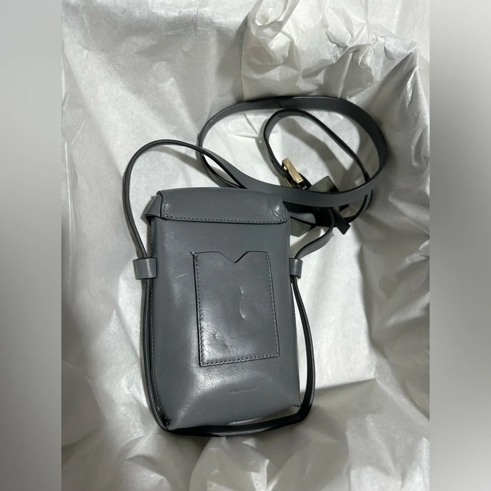 AllSaints Salome Leather Cross Body Bag - Picture 12 of 15